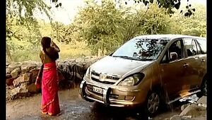 ---Indian Village Bhabhi Washing Car..{UNCUT EXCLUSIVE SCENE} ...MUST WATCH
